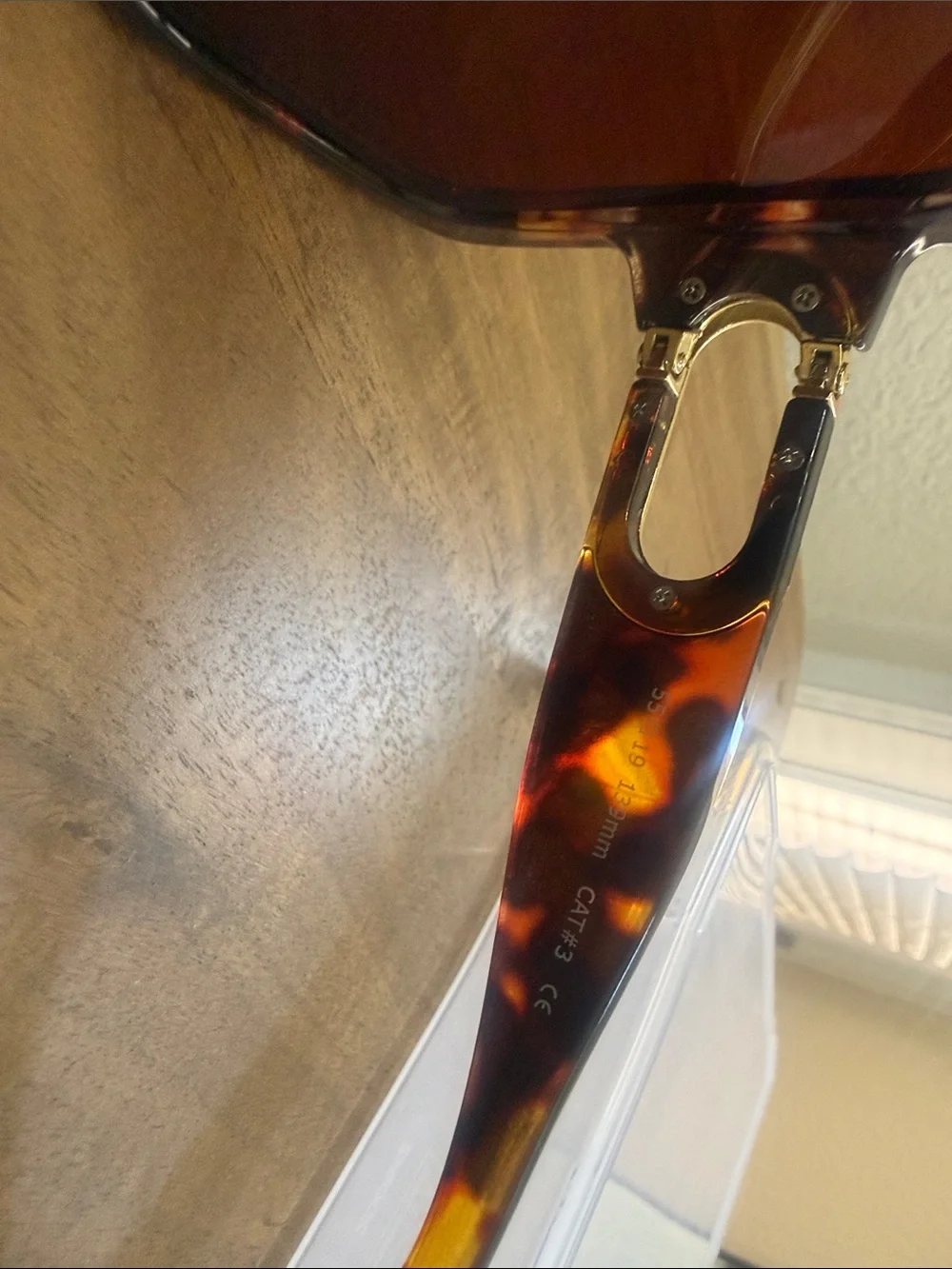 Champion Tortoiseshell Sunglasses with Amber Lenses